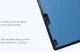 Lenovo Tab 2 A10-70 Tri-Fold Flip Cover Blauw afbeelding 6