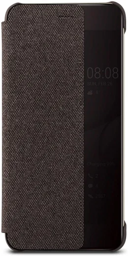Origineel Huawei  P10 Plus Hoesje View Cover Bruin afbeelding 1
