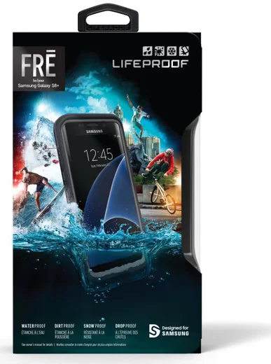 Lifeproof Fre hoesje voor Samsung Galaxy S8 Zwart afbeelding 15