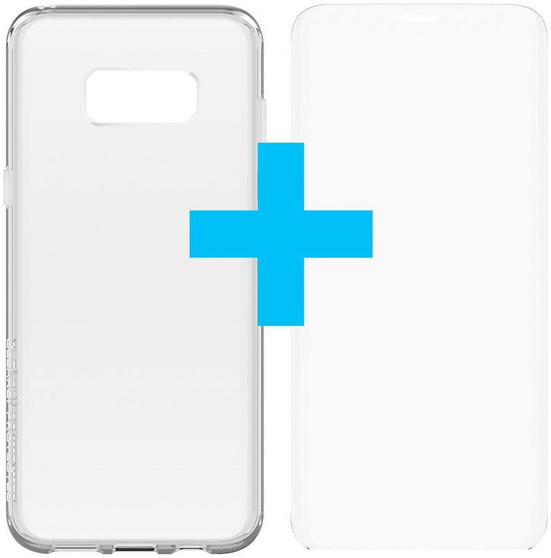 Otterbox Clearly Protected Skin + Alpha Glass Samsung Galaxy S8 Plus afbeelding 7