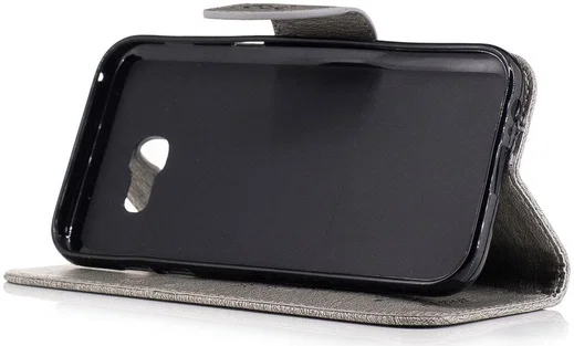 Samsung Galaxy A5 (2017) Portemonnee Hoesje Dont Touch Beer Grijs afbeelding 11