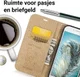 Samsung Galaxy A5 (2017) Portemonnee Hoesje Dont Touch Beer Bruin afbeelding 3