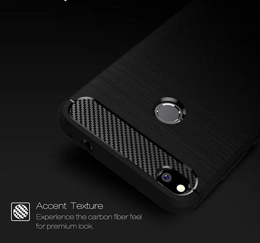 Huawei P8 Lite (2017) Geborsteld TPU Hoesje Zwart afbeelding 6
