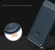 Huawei P8 Lite (2017) Geborsteld TPU Hoesje Blauw afbeelding 2