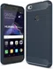 Huawei P8 Lite (2017) Geborsteld TPU Hoesje Blauw afbeelding 1