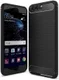 Huawei P10 Geborsteld TPU Hoesje Zwart afbeelding 1