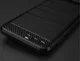 Huawei P10 Geborsteld TPU Hoesje Zwart afbeelding 2