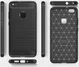 Huawei P10 Lite Geborsteld TPU Hoesje Zwart afbeelding 6