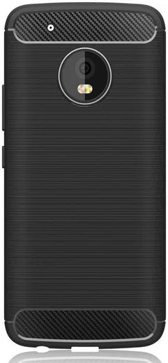Motorola Moto G5 Geborsteld TPU Hoesje Zwart afbeelding 9