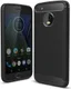 Motorola Moto G5 Geborsteld TPU Hoesje Zwart afbeelding 1