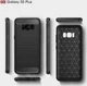 Samsung Galaxy S8 Plus Geborsteld TPU Hoesje Blauw afbeelding 5