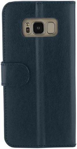 Valenta Classic Luxe Galaxy S8 Plus Hoesje Leer Bookcase Vintage Blauw afbeelding 2