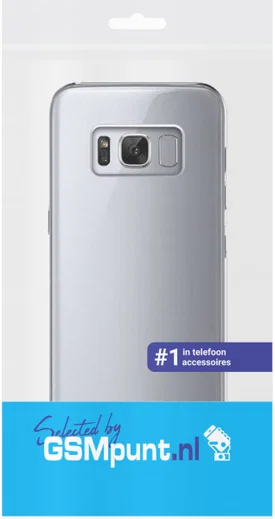 Samsung Galaxy S8 Transparant Hoesje afbeelding 2