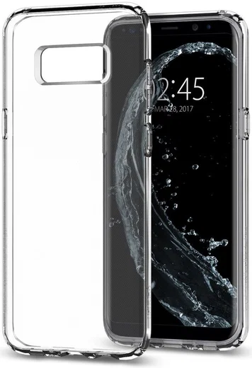 Spigen Liquid Crystal Samsung Galaxy S8 - Clear afbeelding 1