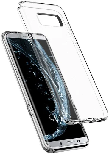 Spigen Liquid Crystal Samsung Galaxy S8 - Clear afbeelding 5
