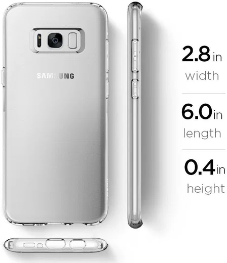 Spigen Liquid Crystal Samsung Galaxy S8 - Clear afbeelding 6