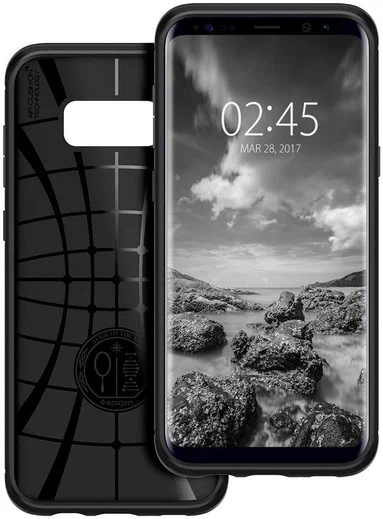 Spigen Rugged Armor Samsung Galaxy S8 Zwart afbeelding 3