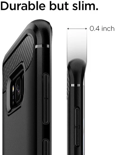 Spigen Rugged Armor Samsung Galaxy S8 Zwart afbeelding 5