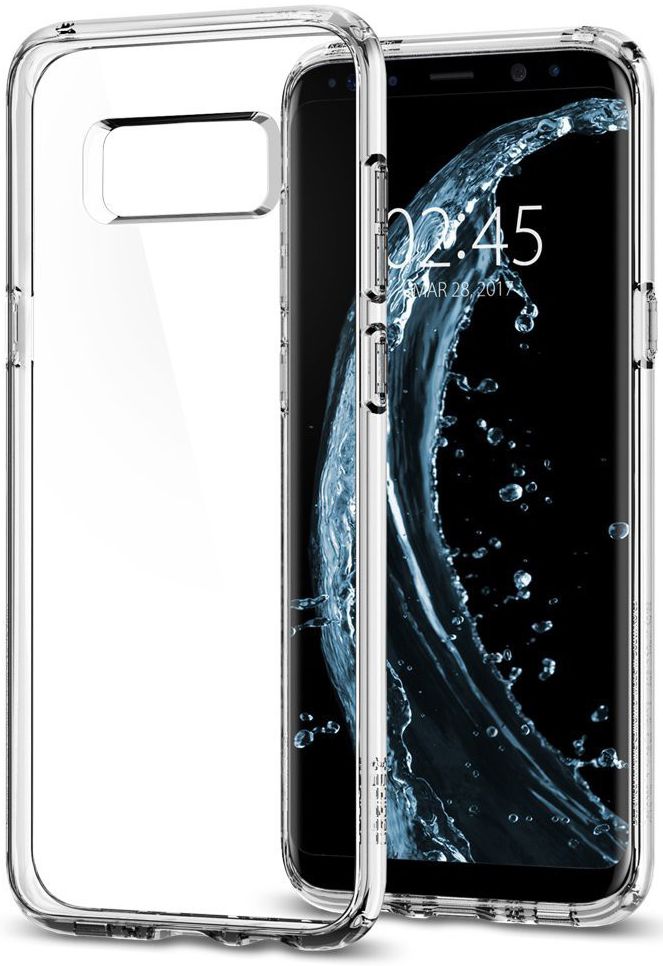 Spigen Ultra Hybrid Samsung Galaxy S8 Crystal Clear afbeelding 1