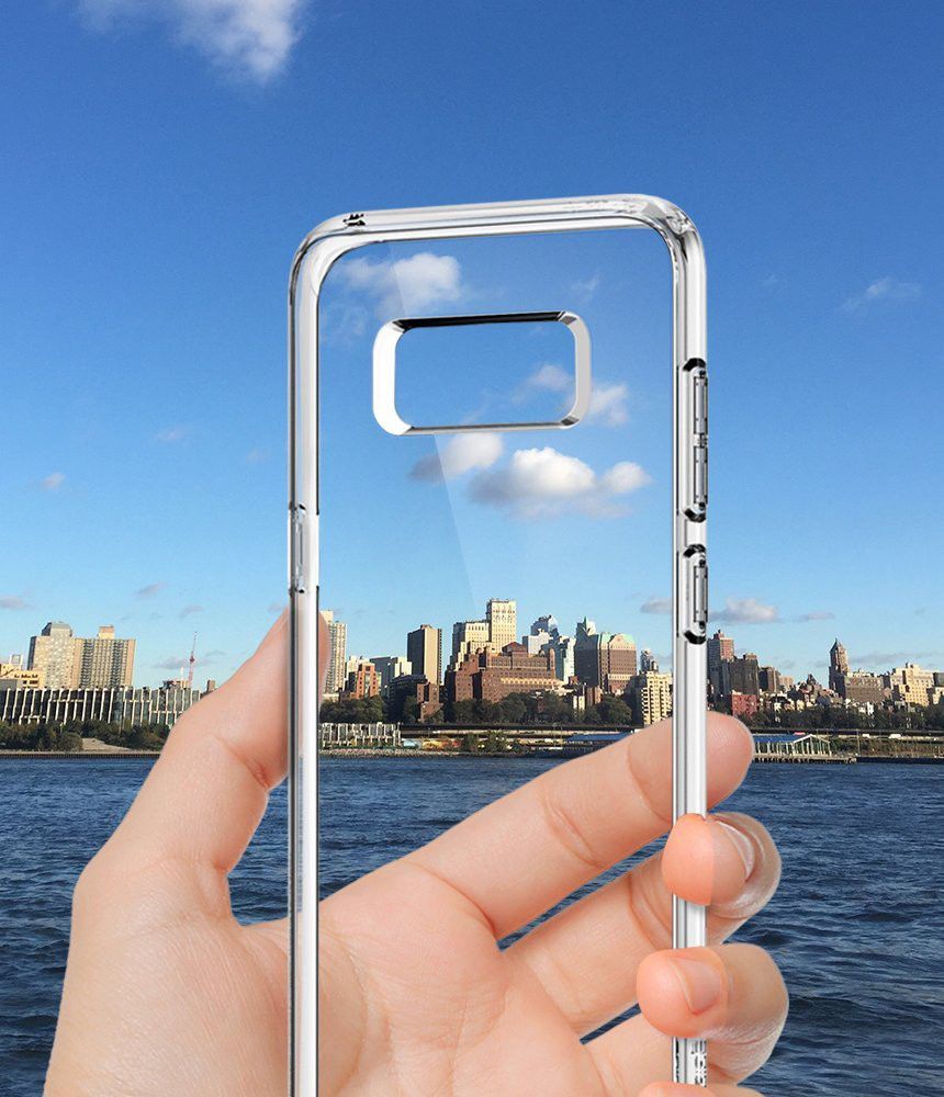 Spigen Ultra Hybrid Samsung Galaxy S8 Crystal Clear afbeelding 4