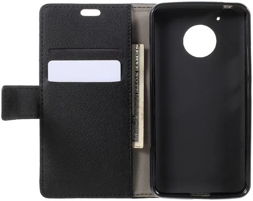 Motorola Moto G5 Hoesje BookCase Met Stand Zwart afbeelding 10