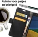 Motorola Moto G5 Hoesje BookCase Met Stand Zwart afbeelding 2