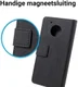 Motorola Moto G5 Hoesje BookCase Met Stand Zwart afbeelding 3