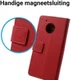 Motorola Moto G5 Hoesje BookCase Met Stand Rood afbeelding 3