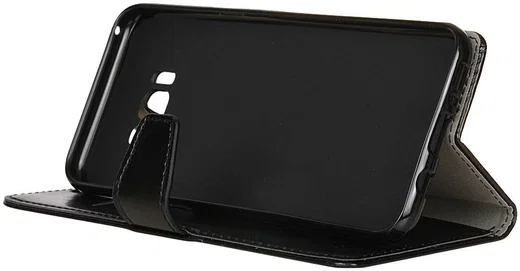 Samsung Galaxy S8 Portemonnee Hoesje Zwart afbeelding 9