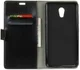 Lenovo P2 Portemonnee Hoesje met Standaard Zwart afbeelding 1