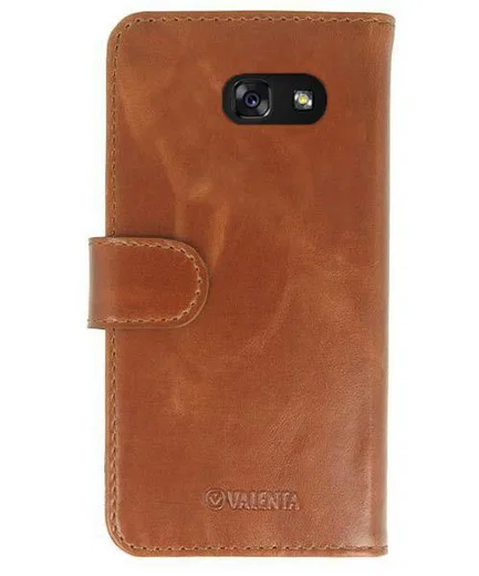 Valenta Classic Luxe Samsung Galaxy A3 2017 Hoesje Leer Bookcase Bruin afbeelding 2