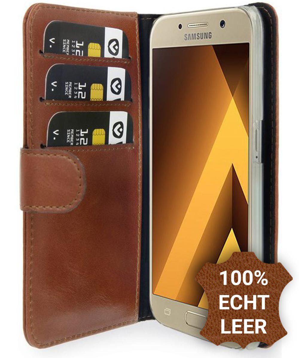 Valenta Classic Luxe Samsung Galaxy A5 2017 Hoesje Leer Bookcase Bruin afbeelding 1