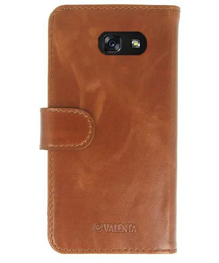 Valenta Classic Luxe Samsung Galaxy A5 2017 Hoesje Leer Bookcase Bruin afbeelding 4