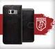 Rosso Samsung Galaxy S8 Plus Hoesje Premium Book Cover Zwart afbeelding 5