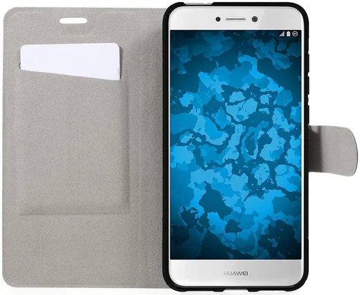 Huawei P8 Lite (2017) hoesje Zwart afbeelding 1