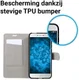 Huawei P8 Lite (2017) hoesje Zwart afbeelding 4