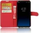 Samsung Galaxy S8 hoesje met kaarthouder Rood afbeelding 2