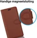 Samsung Galaxy S8 hoesje met kaarthouder Bruin afbeelding 9