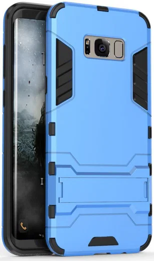 Hybride Samsung Galaxy S8 Hoesje Blauw afbeelding 1