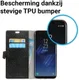 Samsung Galaxy S8 Krokodil Flipcase Zwart afbeelding 6