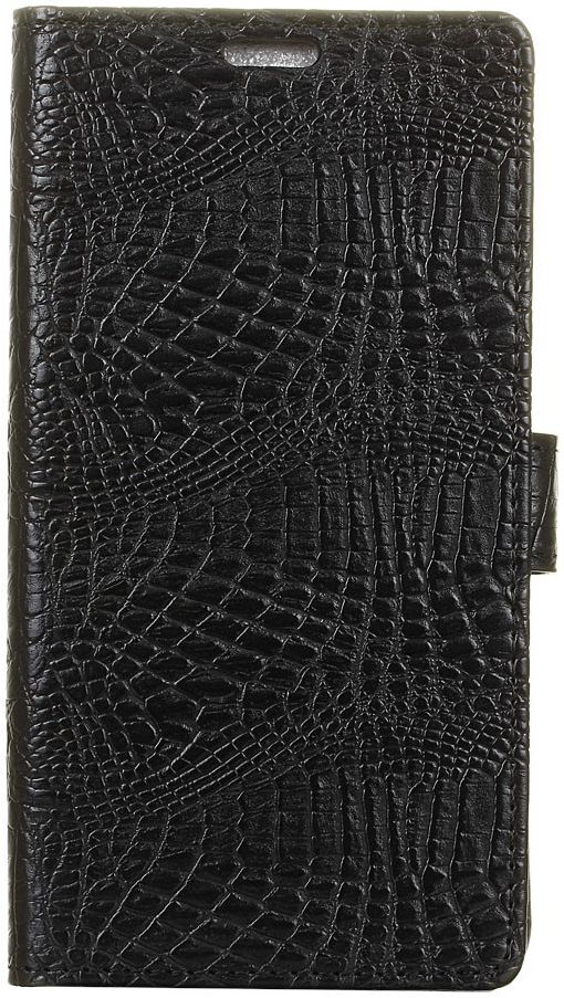 Samsung Galaxy S8 Krokodil Flipcase Zwart afbeelding 3