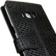 Samsung Galaxy S8 Krokodil Flipcase Zwart afbeelding 9