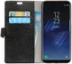 Samsung Galaxy S8 Krokodil Flipcase Zwart afbeelding 1