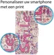 Samsung Galaxy S8 Portemonnee Print Hoesje Smile afbeelding 3