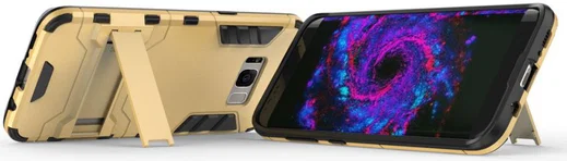 Hybride Samsung Galaxy S8 Plus Hoesje Goud afbeelding 6