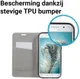 Samsung Galaxy A5 (2017) Portemonnee Stripe Hoesje Zwart afbeelding 5