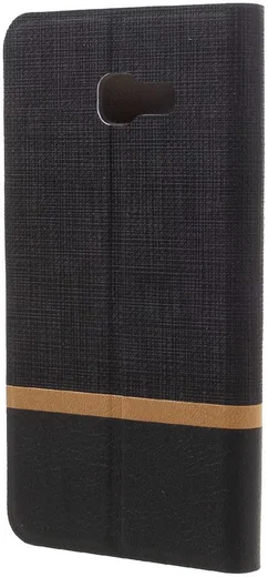 Samsung Galaxy A5 (2017) Portemonnee Stripe Hoesje Zwart afbeelding 7