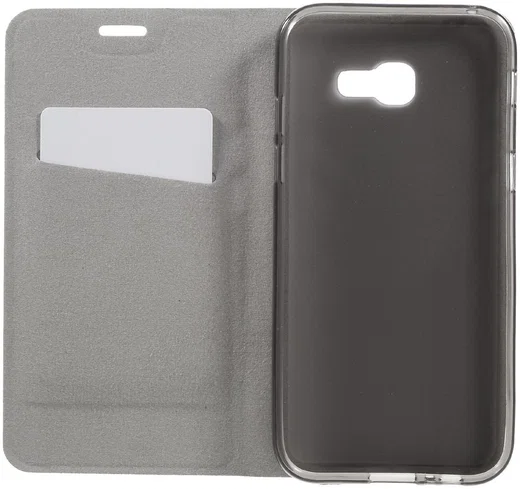 Samsung Galaxy A5 (2017) Portemonnee Stripe Hoesje Grijs afbeelding 7