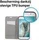Samsung Galaxy A5 (2017) Portemonnee Stripe Hoesje Grijs afbeelding 4