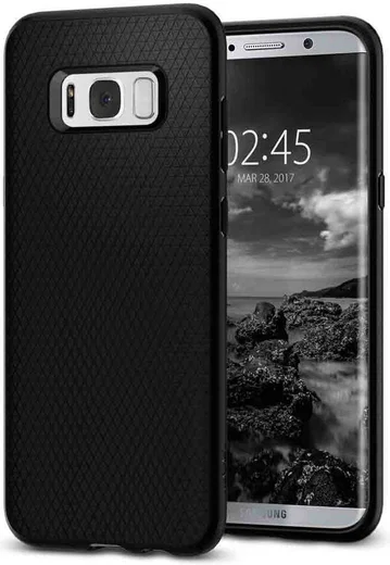 Spigen Liquid Air Samsung Galaxy S8 Case Black afbeelding 1